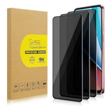 3 Pack Privacy Screen Protector For Moto G Stylus 2023 [Anti-Spy Tempered Glass], Ultra Hd, Anti-Scratch, Bubble-Free, Easy Install 9H Protective Glass For G Stylus 2023