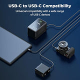 SMALLRIG 240W USB C to USB C Cable (3.28ft), PD 3.1 240W Fast Charging Cable Cord GaN Charger 4747/4751, V Mount Battery, for iPhone 16, for Samsung S23, for MacBook Pro - 4908