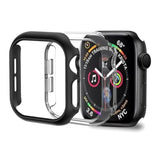 2 Pack [No Screen Protector] Bumper Case For Apple Watch Series 10 42Mm, Slim Shockproof Protective Bumper Cover For Iwatch S10 Accessories 42Mm, Black+Clear