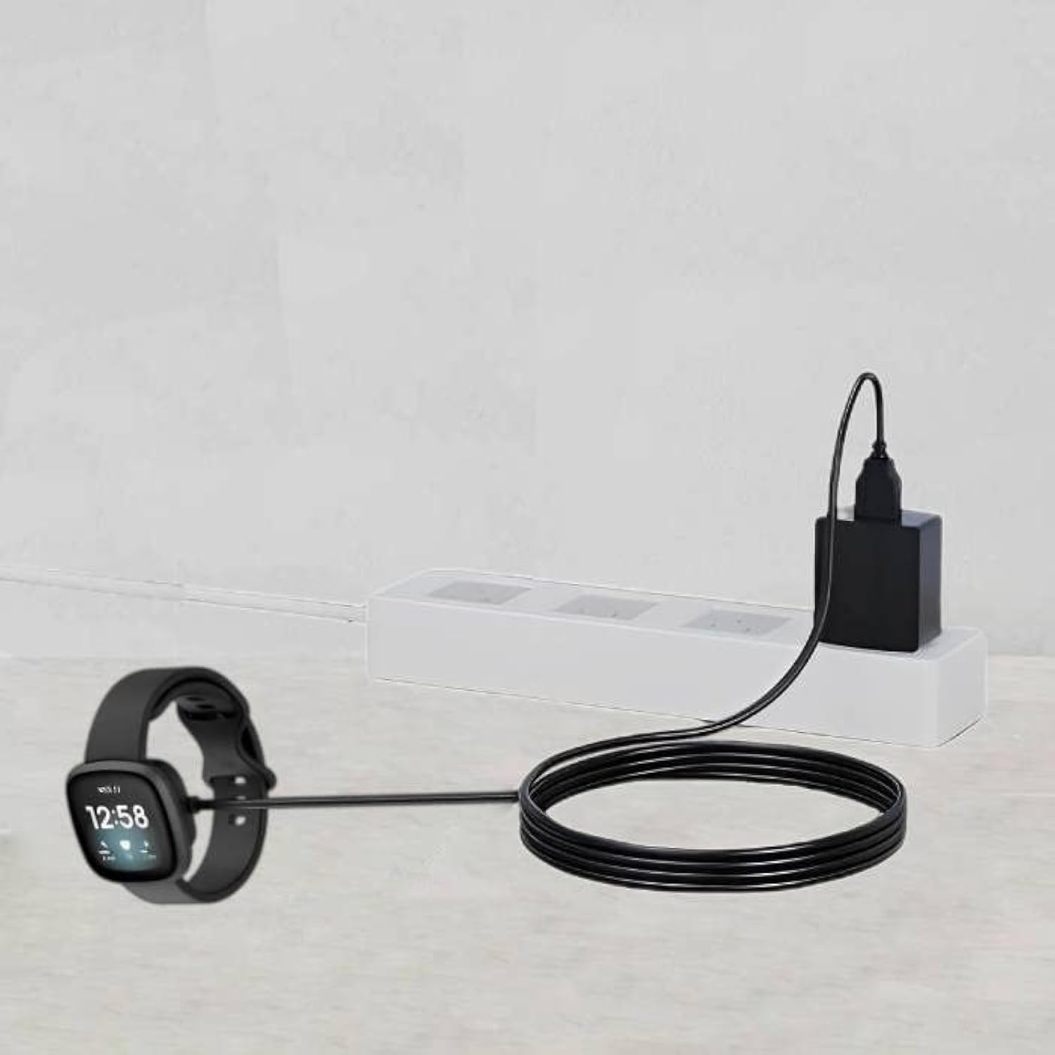 2-Pack Fitbit Versa and Sense Charger Cable 3.3Ft Magnetic Replacement