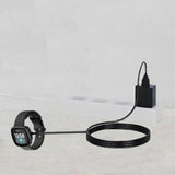 2-Pack Fitbit Versa and Sense Charger Cable 3.3Ft Magnetic Replacement