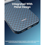 2025 For Iphone 17 Pro Max 6.9 Inch, Compatible With Magsafe, Non-Slip & Ultra Slim Light Case For 17 Pro Max With Caseless Feeling, 1500D Aramid Fiber Textures, [Tactile Woven-Profound]