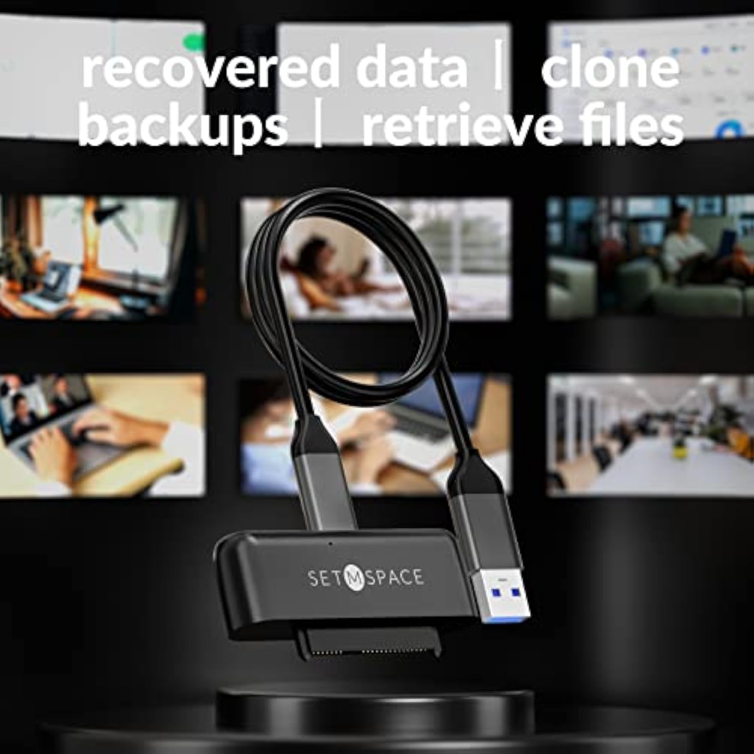 Sata To Usb Cable, Usb 3.0 To 2.5”Sata To Usb 3.0 Adapter For External Convert