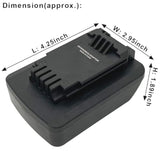 Battery Adapter to Use Dewalt 20V Max with Black+Decker, Porter Cable & Stanley