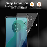 3-Pack Motorola Moto G 5G 2024 Tempered Glass Screen Protector 9H