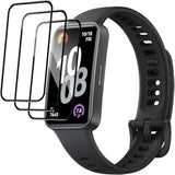 Murmure [3 Pack Screen Protector for HUAWEI Band 10 Smartwatch, HD Clear 3D Curved Anti-Scratch PET Soft Screen Protector Film,[Full Coverage] Touch Sensitive