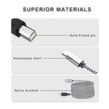 Usb B To Usb C Printer Cable 6.6Ft, Nylon Braided Usb B To C Cord For Macbook Pro, Hp, Epson, Canon, Brother, Lexmark, Xerox Printers And Scanner