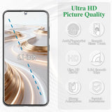 [3 Pack] Screen Protector for  Galaxy S23 Tempered Glass Film Alignment Frame, Easy Installation, Anti-Scratch, Case Friendly, HD Clear