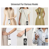 Phone Tether Pads 2-Pack Lanyard Tabs for iPhone and All Smartphones