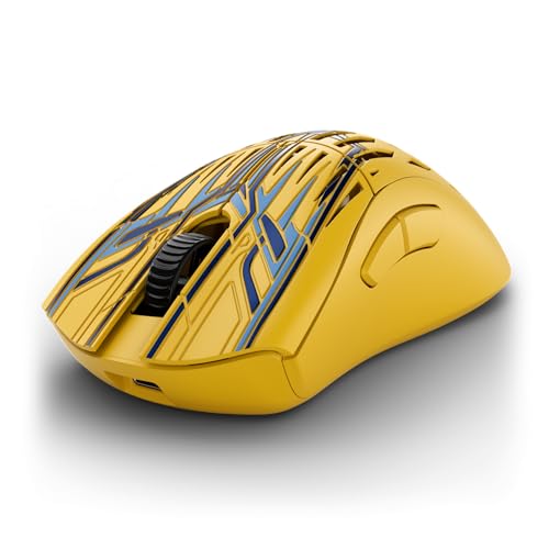 Stormbreaker Max Cf Wireless Gaming Mouse 8Khz - 45Grams Ultralight Esports Pro Gamer Flawless Professional Xero Paw3950 Optical Sensor 36,000 Dpi - 8000Hz -100% Ptfe Large Ergo -Solar Blitz