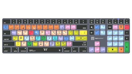 Titan' Wireless Backlit Designed For Composing In Logic Pro  P/N Lkb-Logxp2-Tm-Us