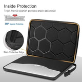 Hard Laptop Sleeve Case For 13 Inch Macbook Air M4 2025 M3 2024, 14 Inch Macbook Pro M4/M3/M2/M1 A2918 A2992 A2779 A2442, 13'' Air/Pro, Waterproof Case For Dell, Surface Laptop, Hp, Acer, Black