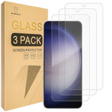 3-Pack Samsung Galaxy S24/S25 Tempered Glass Screen Protector 9H