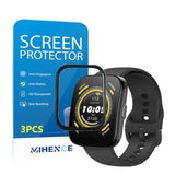 Compatible For Amazfit Bip 5 Screen Protector, 3D Full Screen Coverage Case Curved Edge Tpu Protective Film For Bip 5 Smart Watch (3 Pcs)