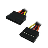 Hdd Sata Power Cable Replacement Sata 15 Pin To Mini 6 Pin Atx Adapter For Del