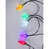 Led Christmas Light Phone Charger Cord Usb Charging Cable Gift For Phone 14/13/12/11 Pro/Xs/Xs Max/Xr/X/8 Plus/ 8/7 Plus/7S Plus/6S/6/5S/5C/5Pad With 10 Lights Christmas Decorations (Black)