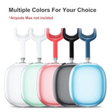 Case Cover For Airpods Max Headphones, Clear Soft Tpu Skin Anti-Scratch, Transparent Accessories Ultra Protective Cover For Apple Airpods Max (2024/2020), Clear