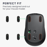 Mouse Feet Replacement Compatible With Logitech Mx Anywhere 3 Computer Mouse Skates Sticker - Black