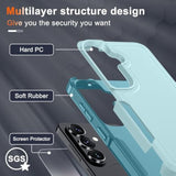 Mint Green Military Grade Phone Case for Samsung Galaxy S26
