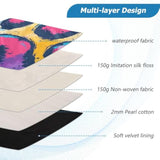 Abstract Dog Paw Print (2) Laptop Sleeve 15.6 Inch, Protective Laptop Case Briefcase Notebook Cover Carrying Computer Bag For Travel Work
