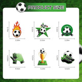 24Pcs Soccer Party Decoration