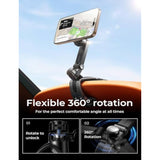 For Magsafe 360 Degree Rotation Dashboard Car Phone Holder [Strong Compression Clamp] Clip On Dashboard Cell Phone Holder, Multifunctional Magsafe Magnetic Car Phone Mount For Iphone 16 15 14 13