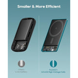 Magsafe Battery Pack 5,000 Mah, 0.3 In Slim Apple Magnetic Portable Charger, Mini Thin Wireless Power Bank With Pd 20 W Two Way Usb-C Charging Compatible With Iphone 15/14/ 13/12 Serie,Green