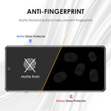Matte Screen Protector for OnePlus 12, Tempered Glass - 2 Pack, Anti Glare, Anti-Fingerprint, Edge to Edge Protection, Soft Touch, 9H Scratch