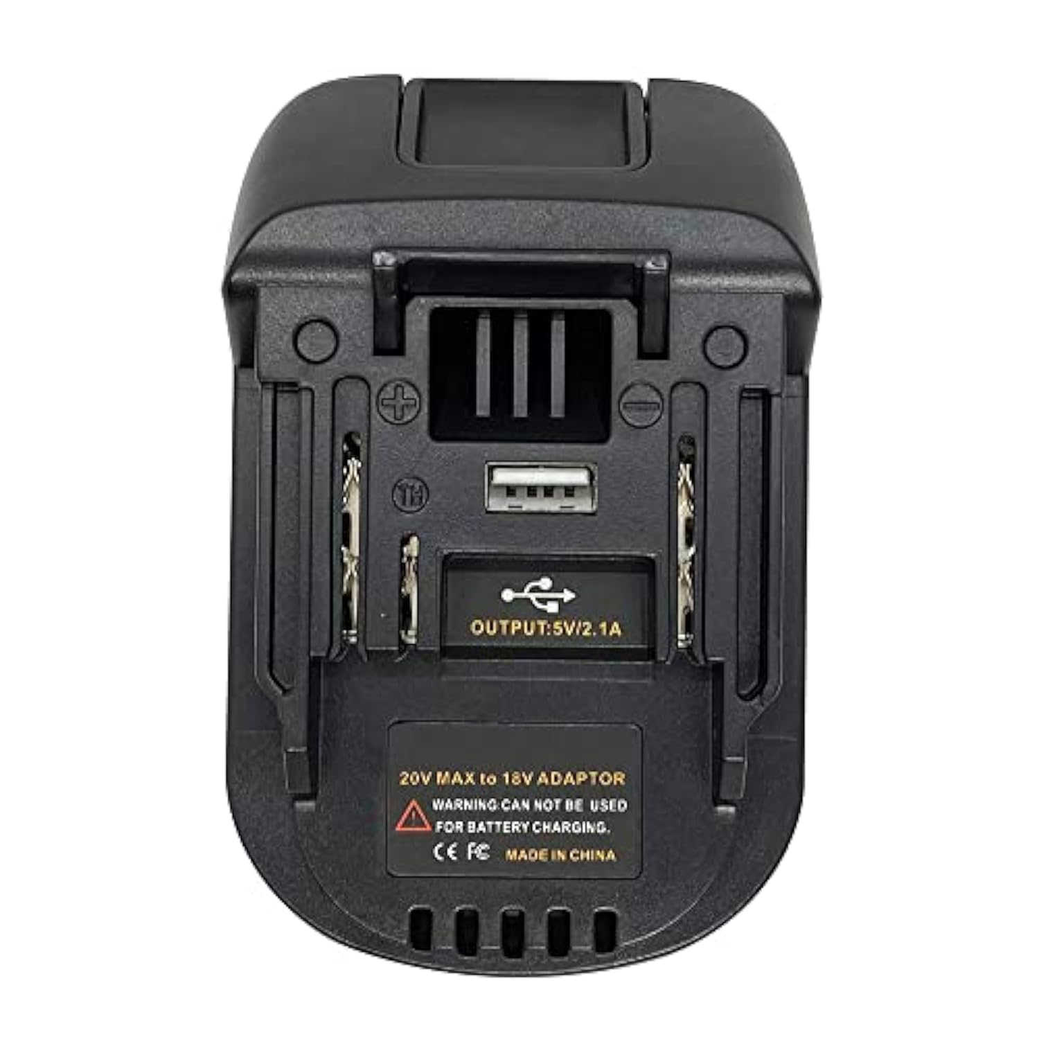 Adapter to Use Dewalt 20V or Milwaukee 18V Batteries with Makita 18V Tools