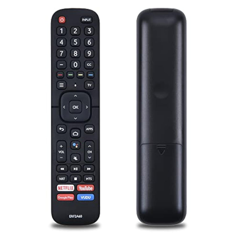 New Erf2A60 Replaced Ir Remote Control Compatible For Hisense Smart 4K Tv 50H8F 55H8F 55H9F 65H8F 65H9F 43H6570F 50H6570F 55H6570F 65H6570 55H9020F 55H9030F 55H9040F 55H9050F 55H9070F [No Voice ]