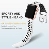 3 Pack Sport Bands Compatible With Apple Watch Band 44Mm 49Mm 46Mm 45Mm 42Mm 41Mm 40Mm 38Mm Men Women,Soft Silicone Breathable Band For Iwatch Se Ultra Iwatch Series 10 9 8 7 6 5 4 3 2 1