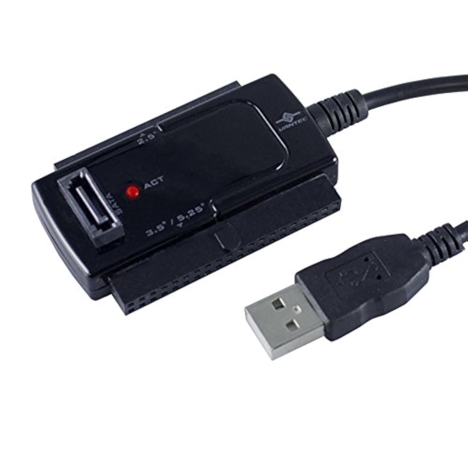 Vantec CB-ISATAU2 SATA/IDE to USB 2.0 Adapter Supports 2.5-Inch, 3.5-Inch, 5.2