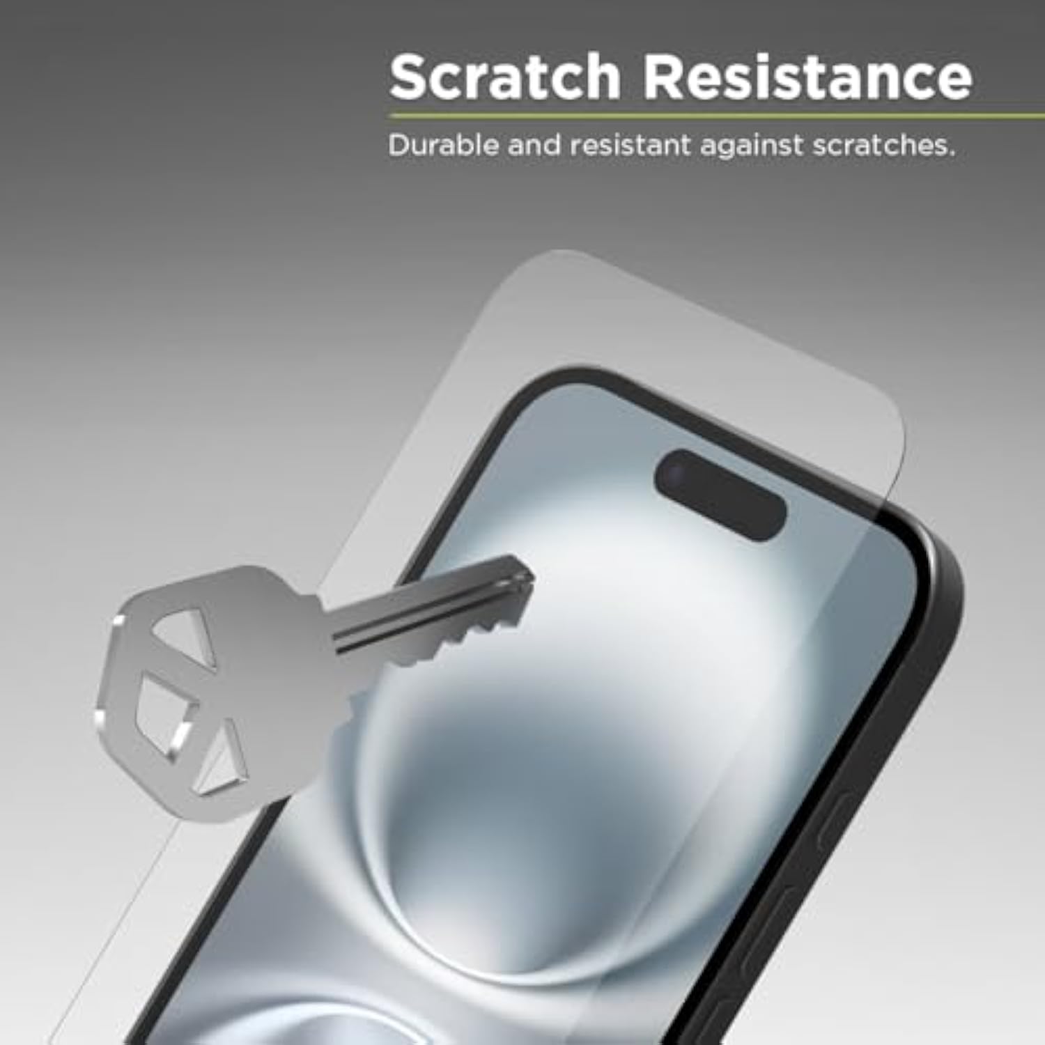 PureGear Maximum Clarity HD Tempered Glass Screen Protector for Apple iPhone 16 (2024) 6.1", Full Coverage, Case Friendly Fit,  Replacement (Self Alignment Installation Tray included)