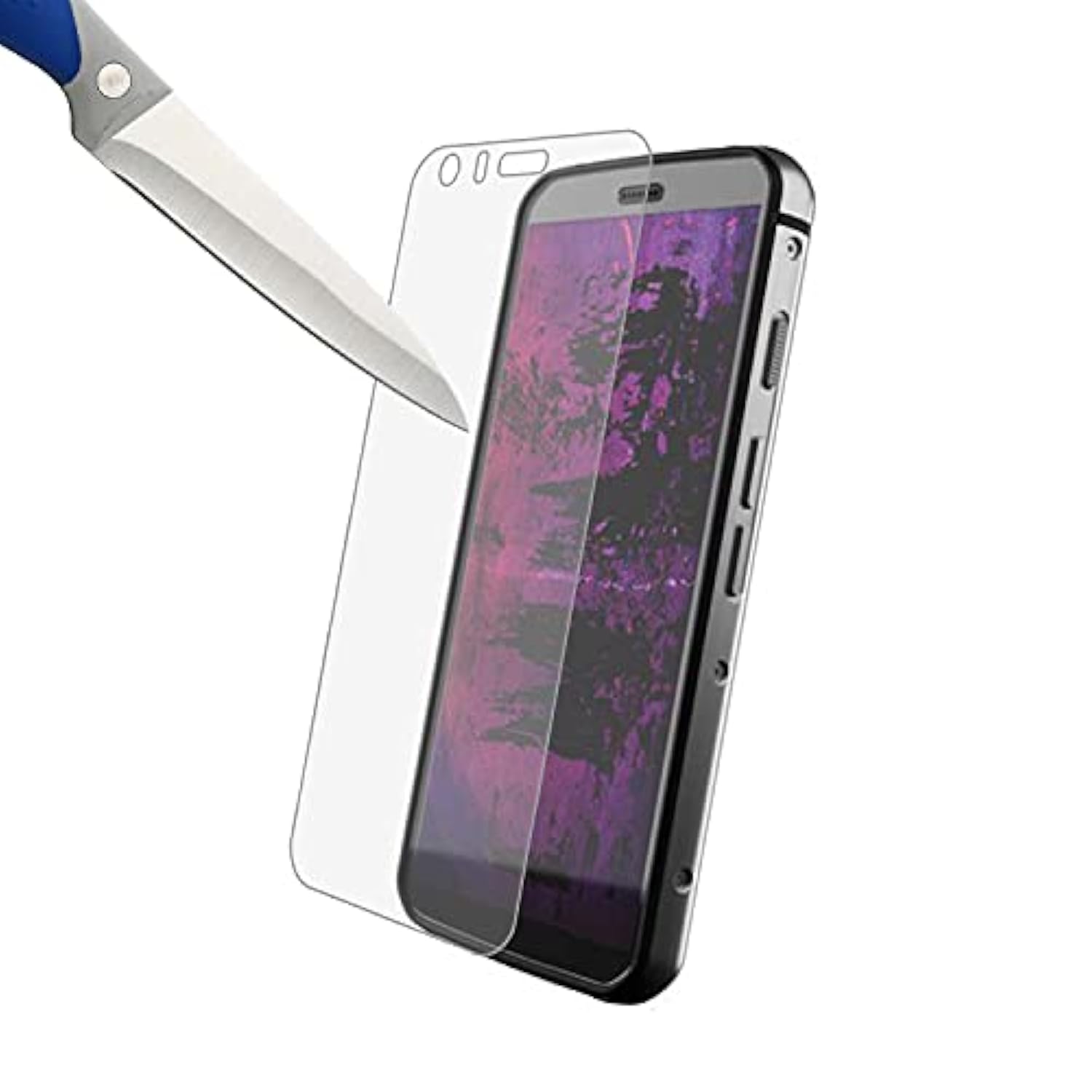 [3-Pack] Designed For Cat S62 And S62 Pro [Tempered Glass] [Japan Glass With 9H Hardness] Screen Protector With Replacement