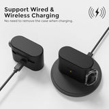 Sony WF-1000XM6 Silicone Case, Black Accessory for Sony WF-1000XM6 Wireless Earbuds