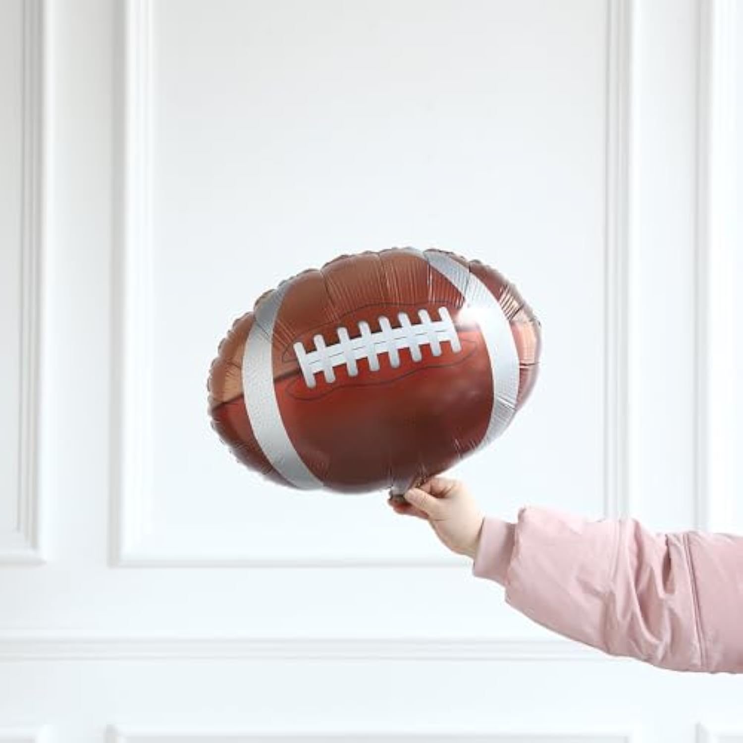 131PCS Football Balloon Arch Kit Sage Green Brown Balloons for Sports Party Decor