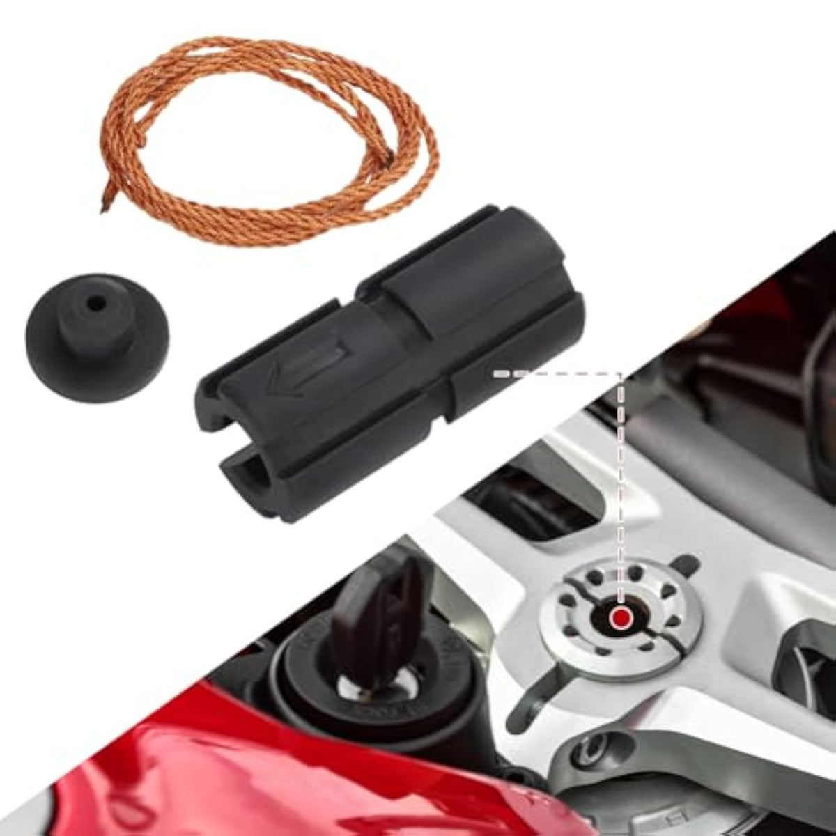 Stem Mount Adaptor For Quad Lock Rokform Effortlessly Mount Your Phone For Ducati Panigale-Perfect Phone Mount Solution