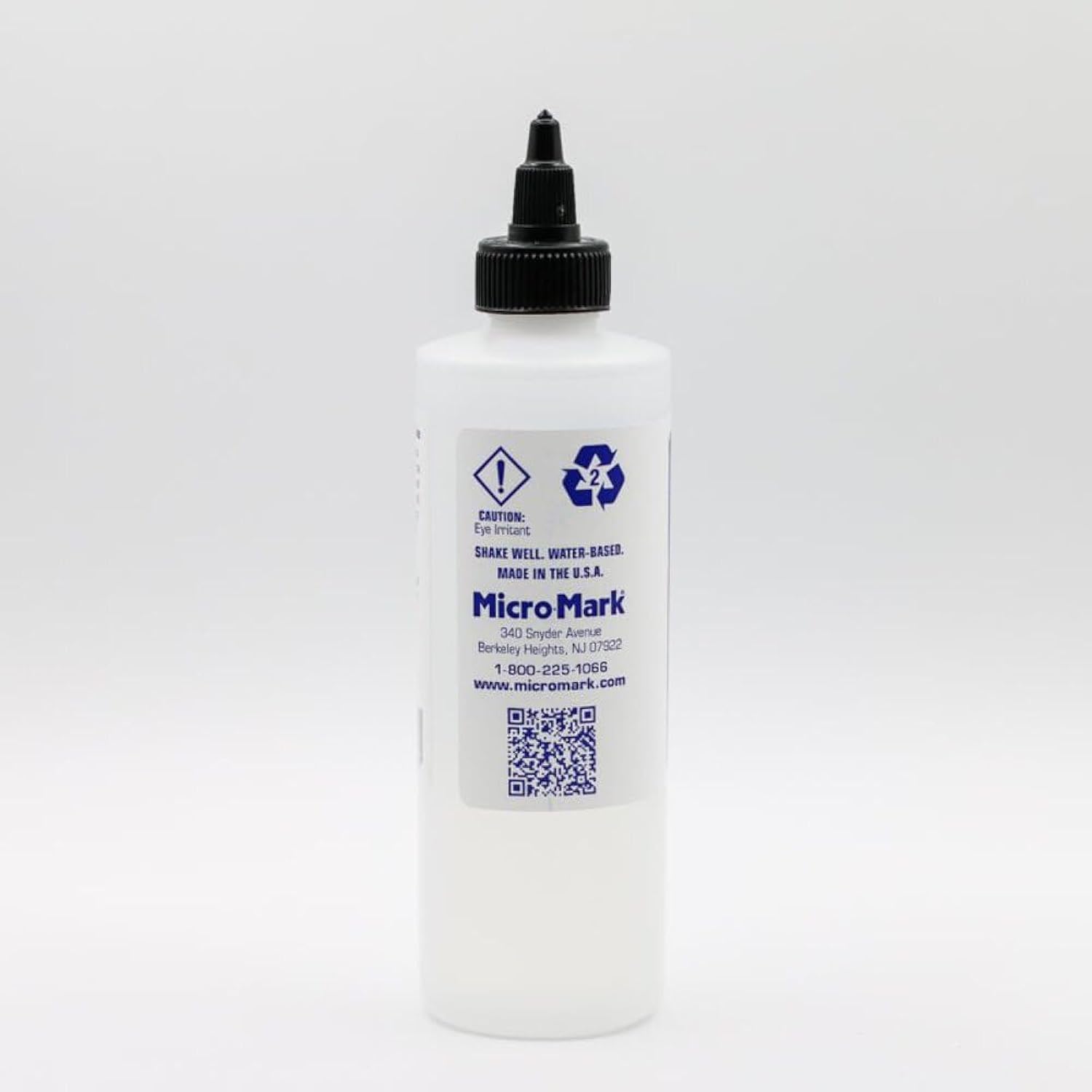 Micro-Mark Airbrush Paint Thinner, 8oz - Made in USA Acrylic Paint Thinner for Models, Miniatures, and Crafts