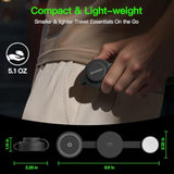 2025 Travel Magnetic Wireless Mag-Safe Maggo Ufo 3 In 1 Charging Station For Apple Multiple Devices - Fast Charger Iphone 16 15 14 13 12 Pro Max Plus, Charging Pad For Apple Watch Air Pods (Black)