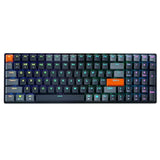 Easytouch 1200 Wired/Wireless/Bluetooth Multi-Os Illuminated Mechanical Via Mini Keyboard With Copilot Ai Hotkey