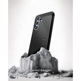 Tough Armor MagFit Case for Galaxy S25 with Kickstand & Fast Wireless Charging - Black