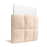 Puffy Laptop Sleeve 13 14 15 Inch For Women, Compatible With Macbook Air M4 2025 & Macbook Pro 2024, Soft Fluffy Plush Furry Sherpa Pillow Case For Computer