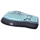 Silicone Keyboard Skin Cover Compatible For Logitech K350 Mk550 Mk570 Wireless