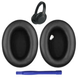 Replacement Earpads For Sony Wh-1000Xm4 (Wh1000Xm4) Headphones, Ear Pads Cushions With Noise Isolation Foam, Added Thickness, Without Affecting Sensor(Black)
