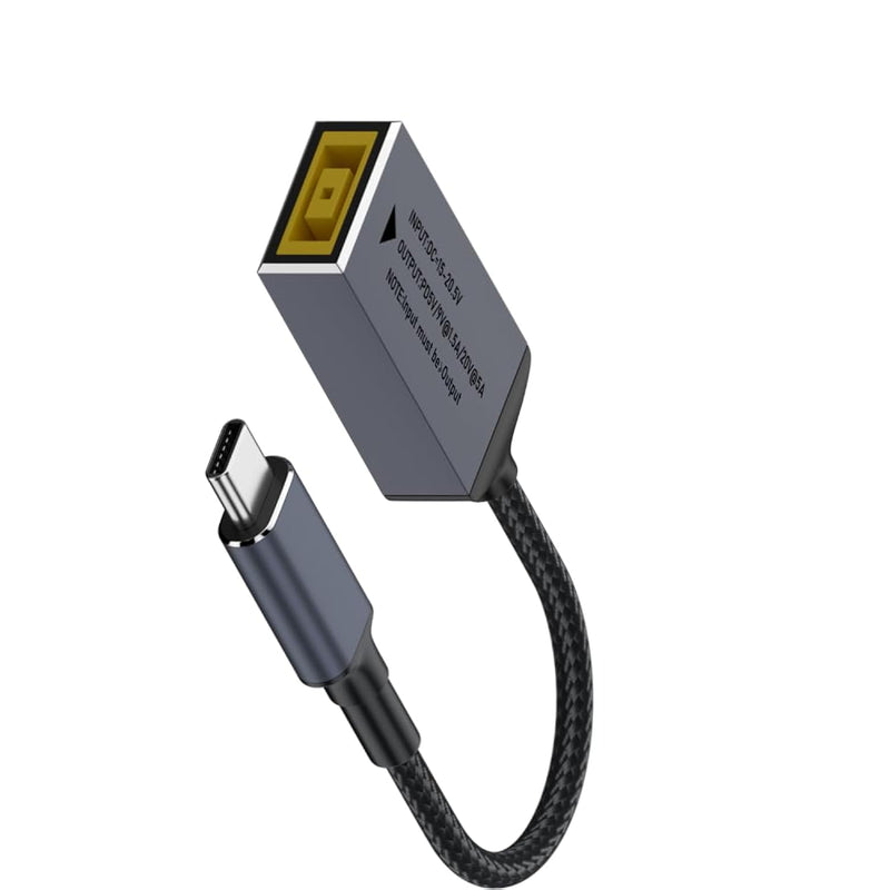 Dc Slim Tip Female Input To Usb C Pd Male Power Charging Cable,For Lenovo Thin