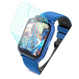 For Monowul Kids Smart Watch P70 Screen Protector 1.85" [5 Pack] Hd Clear Soft Pet Film [Case Friendly][Anti-Scratch][Bubble Free] Compatible For Tixpc Cirpos Monowul Sootingot Smartwatch P70