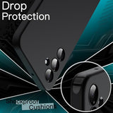 Slim Fit Case For Samsung Galaxy A16 5G / 4G 6.7-Inch, Soft Tpu Thin Protective Phone Cover With Matte Finish, Shockproof (Black)
