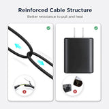 Blu Android Phone Charger, 5V Usb C Wall Charger Adapter Fast Charging For Blu View 3, View 2, M8L, M10L, G9, G90 Pro, G91 Max, G91 Pro, G91S, G50 Mega, G70, Vivo Xi Smartphones 5Ft Charge Cable Cord