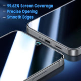 2-Pack Privacy Screen Protector for Samsung S24/S25, Anti-Spy, Fingerprint Support, Auto Align