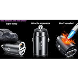 90W Usb-C Super Fast Car Adapter,[Pps Pd45W+Qc45W][2 Pack][Flush Fit&All-Metal] Dual Port Usb-C&A Cigarette Lighter Charger For Iphone15/14/13, Galaxy S23/22,Pixel8, Ipad Pro, Airpods, And More